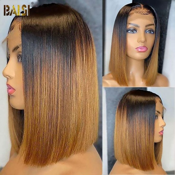 perruque coupe carrée 100% naturelle
